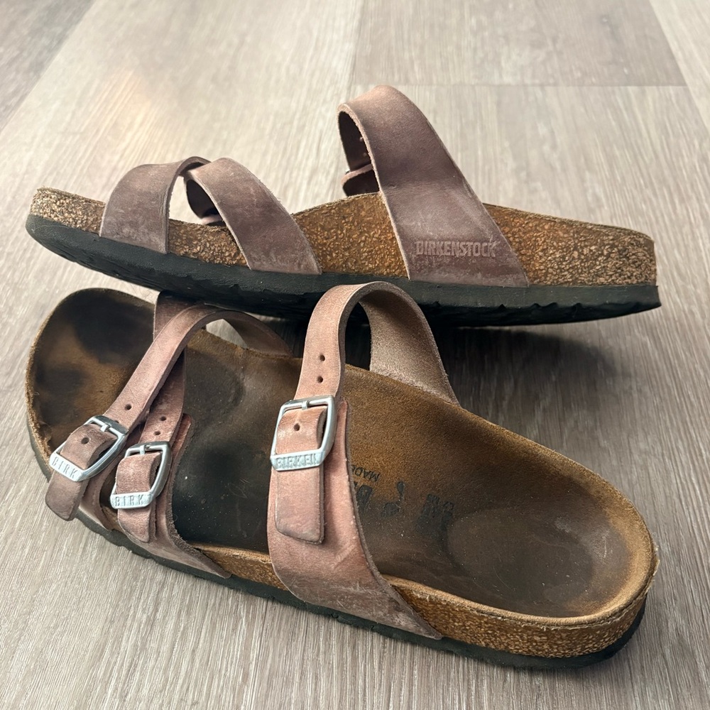 Birkenstock Franca Lavender Blush Size 38 Narrow